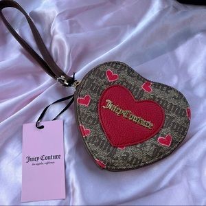 HTF JUICY COUTURE HEART WALLET